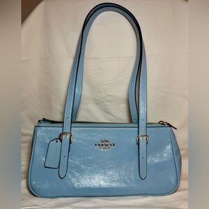 NWT Coach Asher Shoulder Bag cbj05 Powder blue